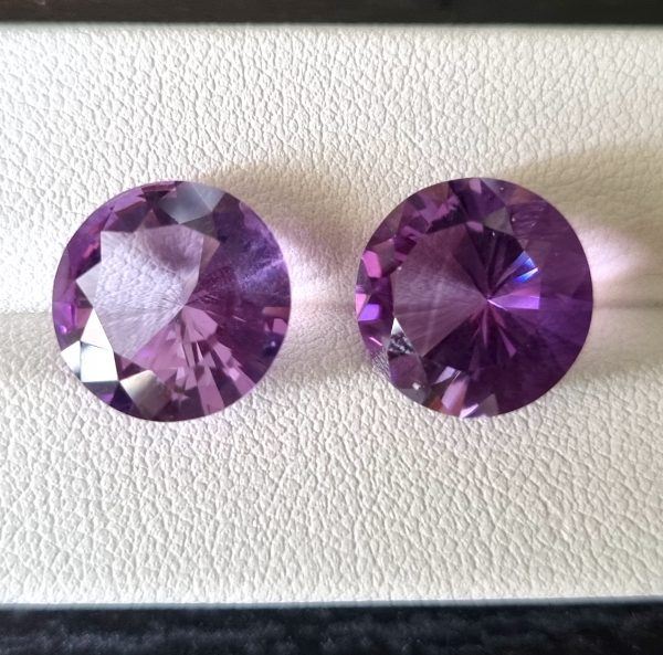 Amethyst Pair 1.16cts each