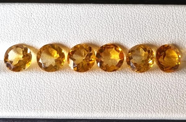 Calibrated 8x8 Citrine